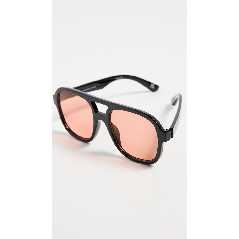 AIRE Whirlpool Sunglasses in Black & Tan Tint Unisex Sunnies